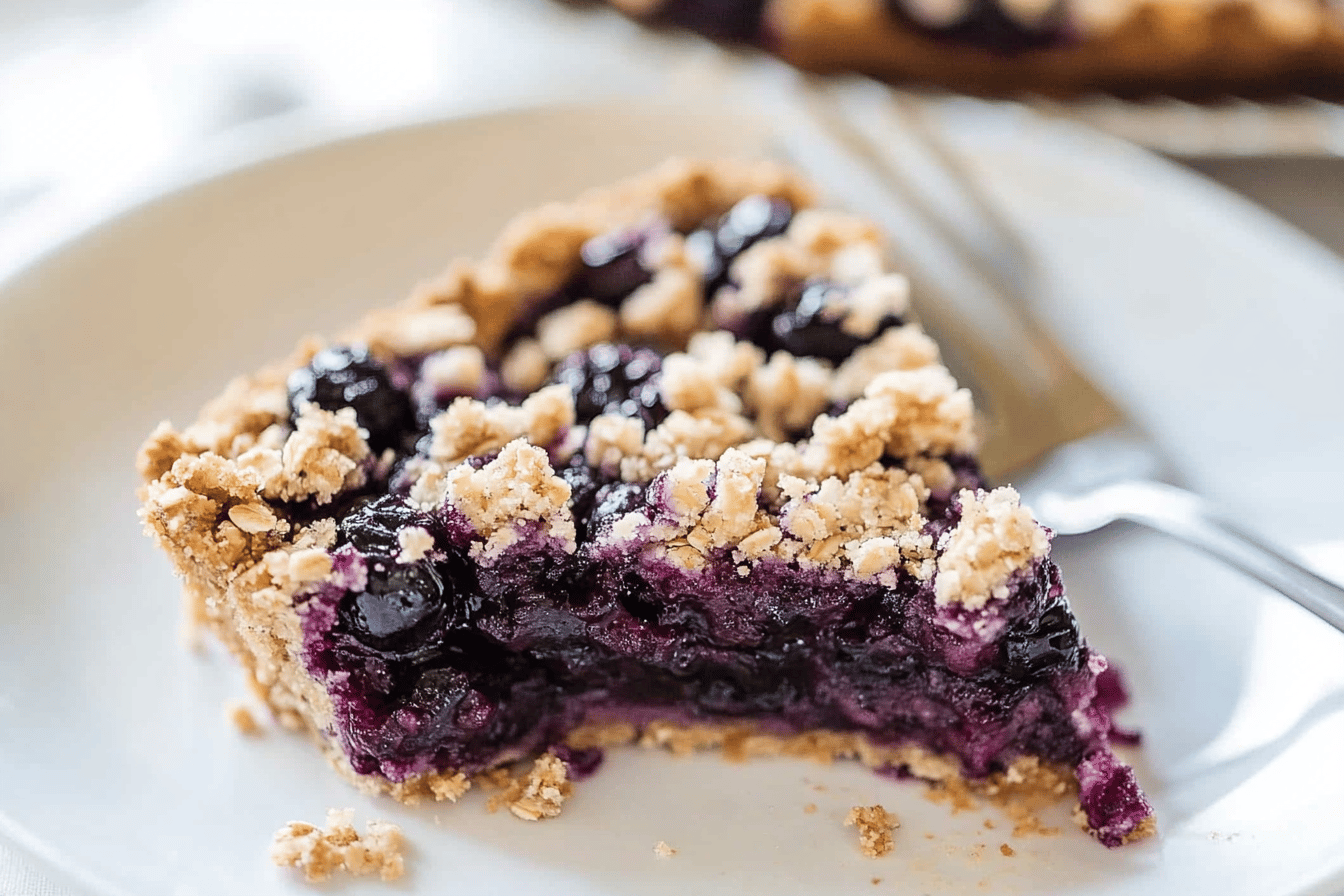 Blueberry Oatmeal Crumble Bars Recipe