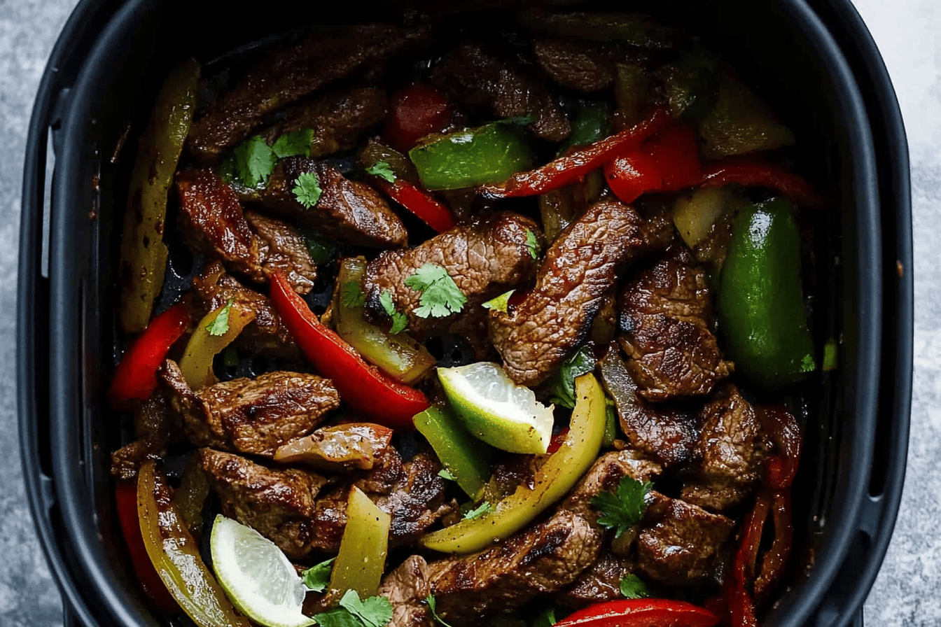 Air Fryer Steak Fajitas Recipe for Easy Meals