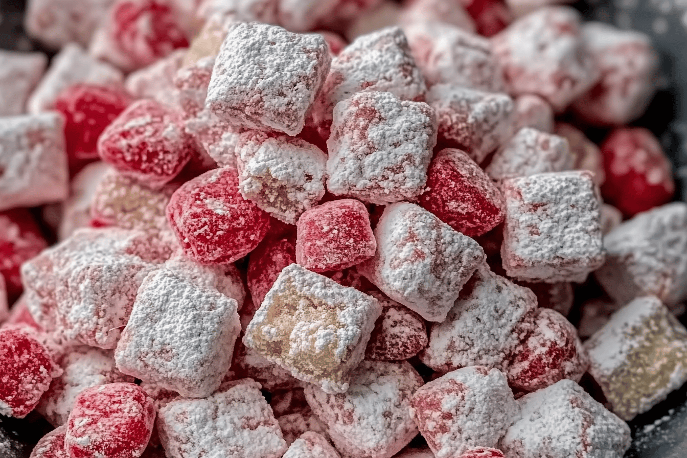 Cherry Cheesecake Puppy Chow Recipe
