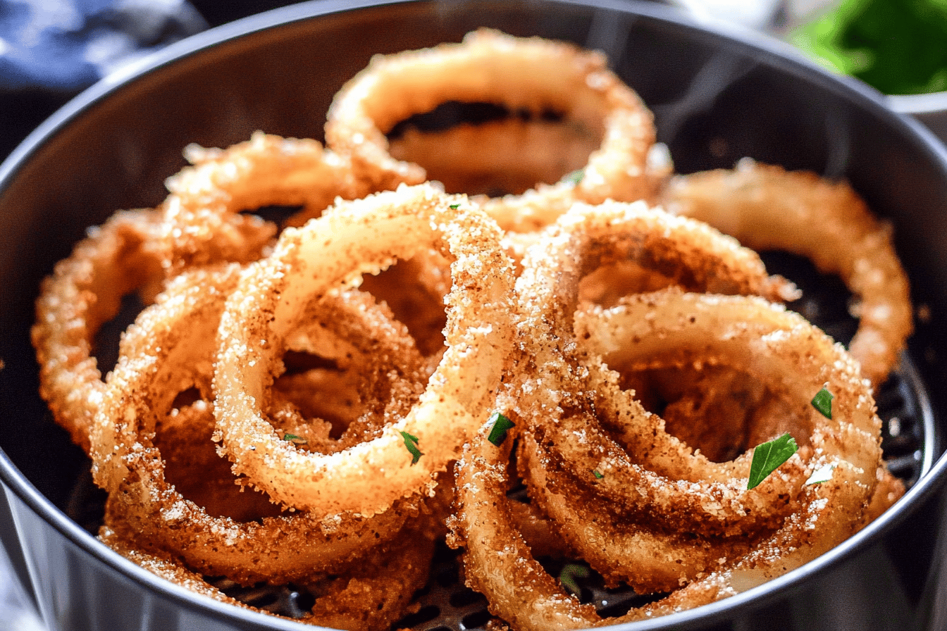 Crispy Air Fryer Onion Rings Recipe