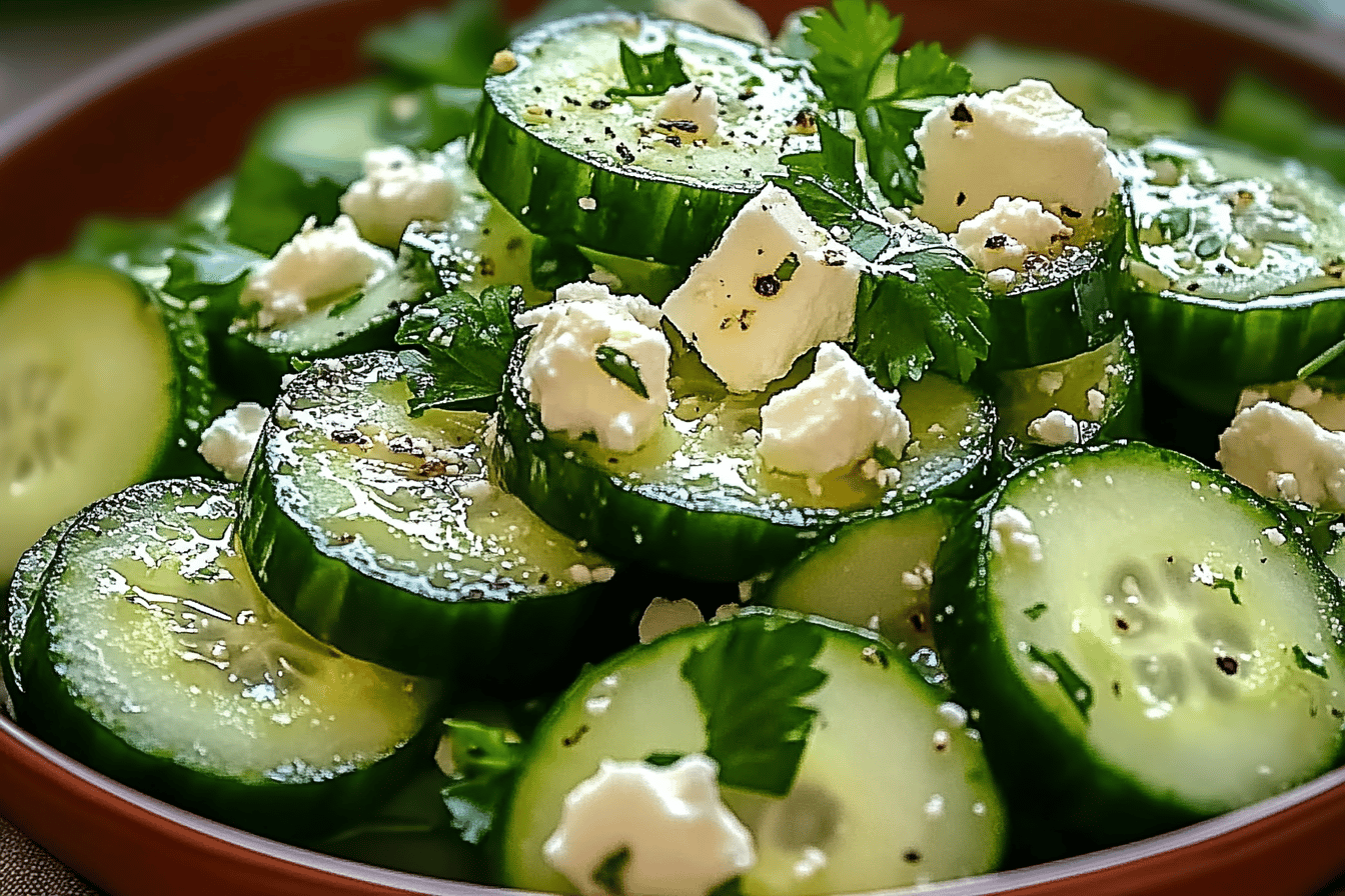 Cucumber Feta Salad Recipe