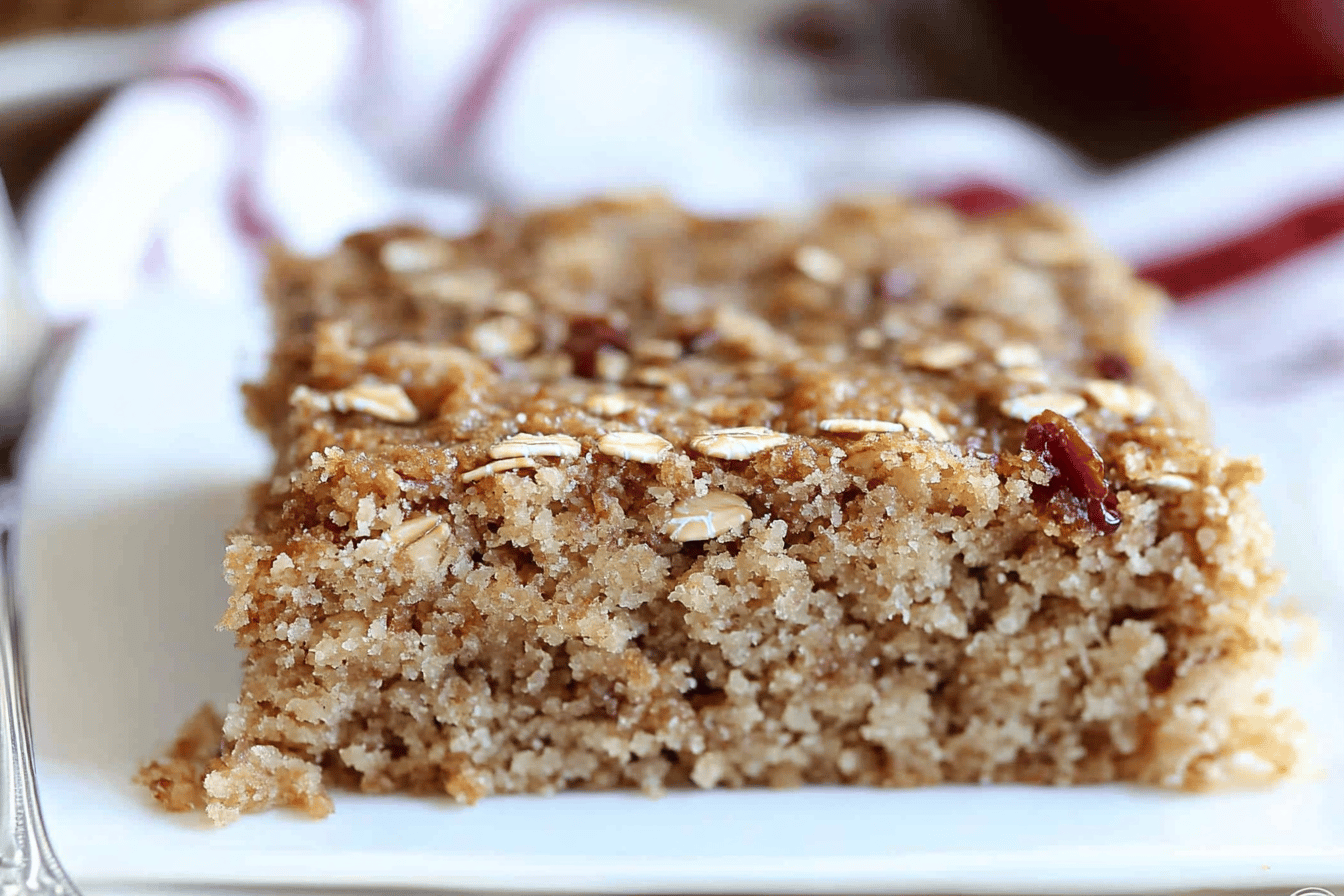 Easy Oatmeal Cake Recipe