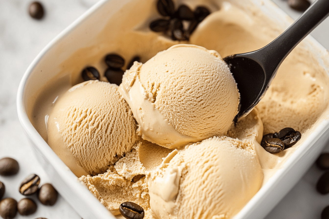 Homemade Coffee Ice Cream Recipe