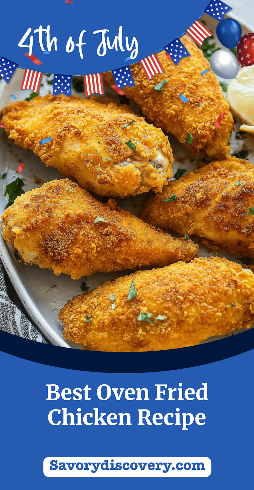 Best Oven Fried Chicken Recipe