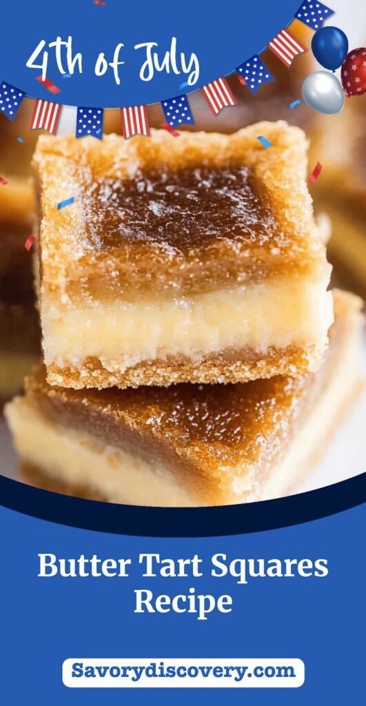 Butter Tart Squares Recipe