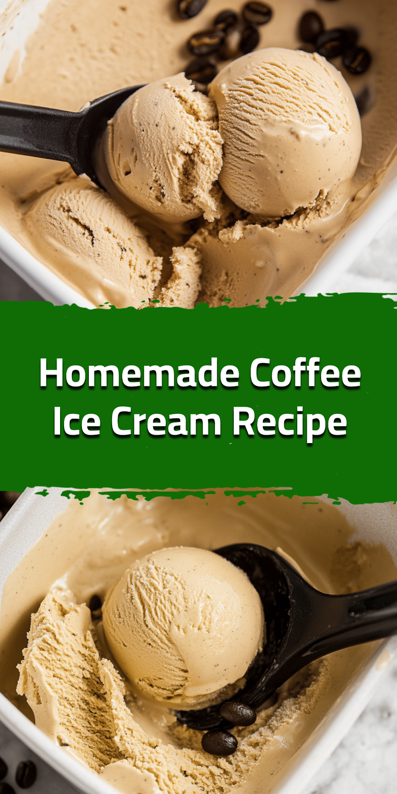 Homemade Coffee Ice Cream Recipe