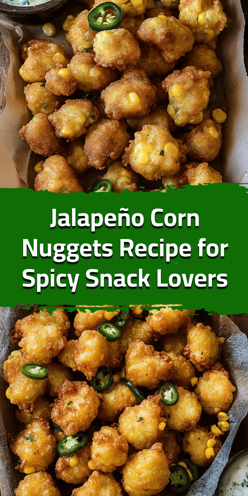 Jalapeño Corn Nuggets Recipe for Spicy Snack Lovers