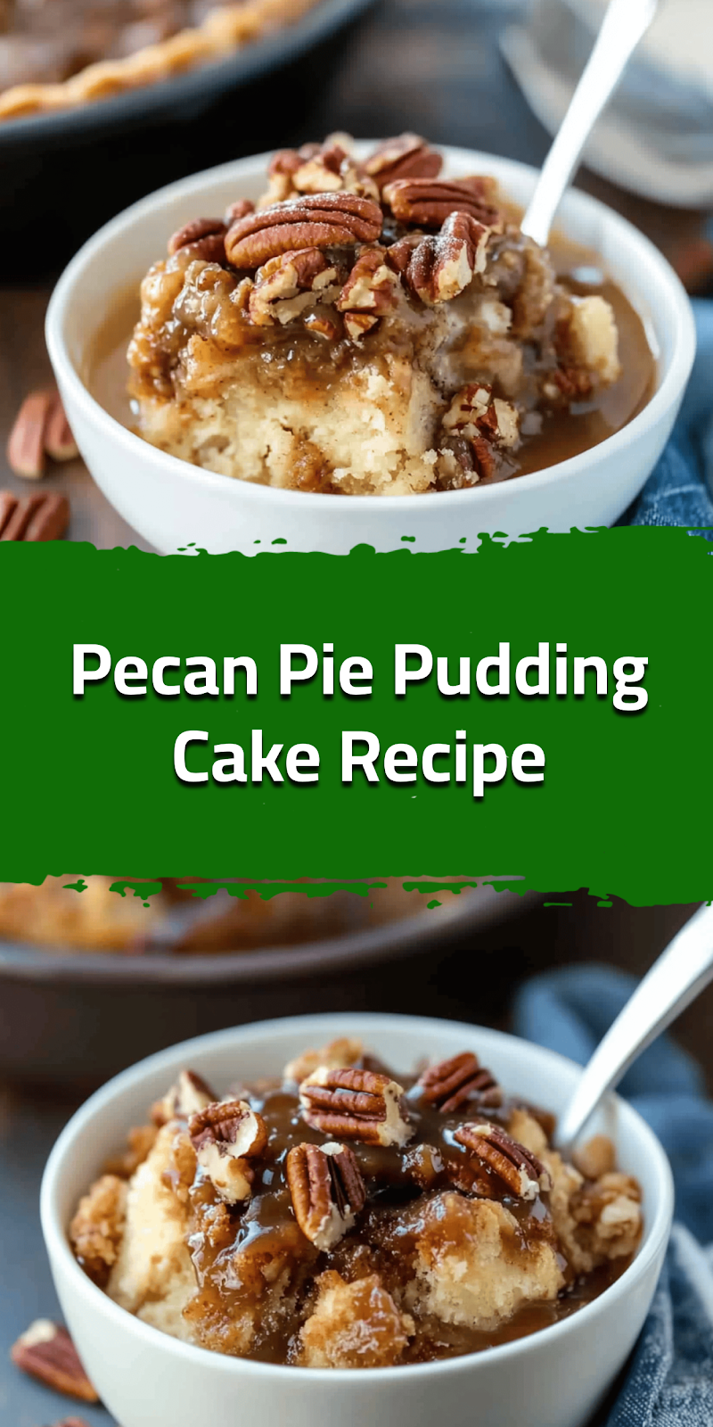 Pecan Pie Pudding Cake Recipe
