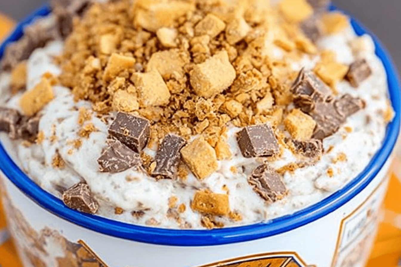 Butterfinger Dip Football Friday Recipe