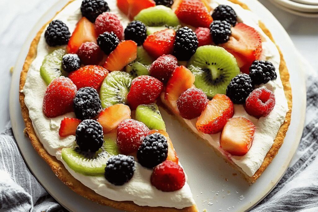 Fruit Pizza Summer Dessert Recipe Ideas