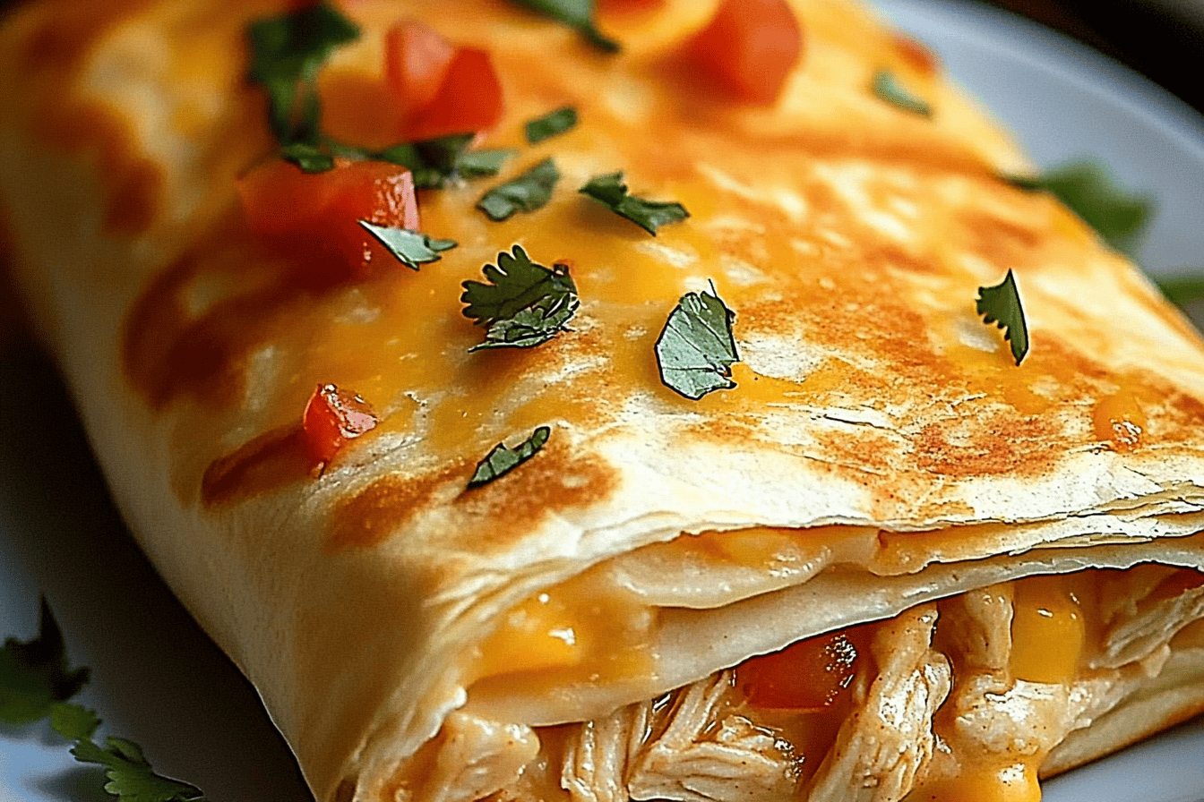 Chi Chi’s Baked Chicken Chimichangas Recipe