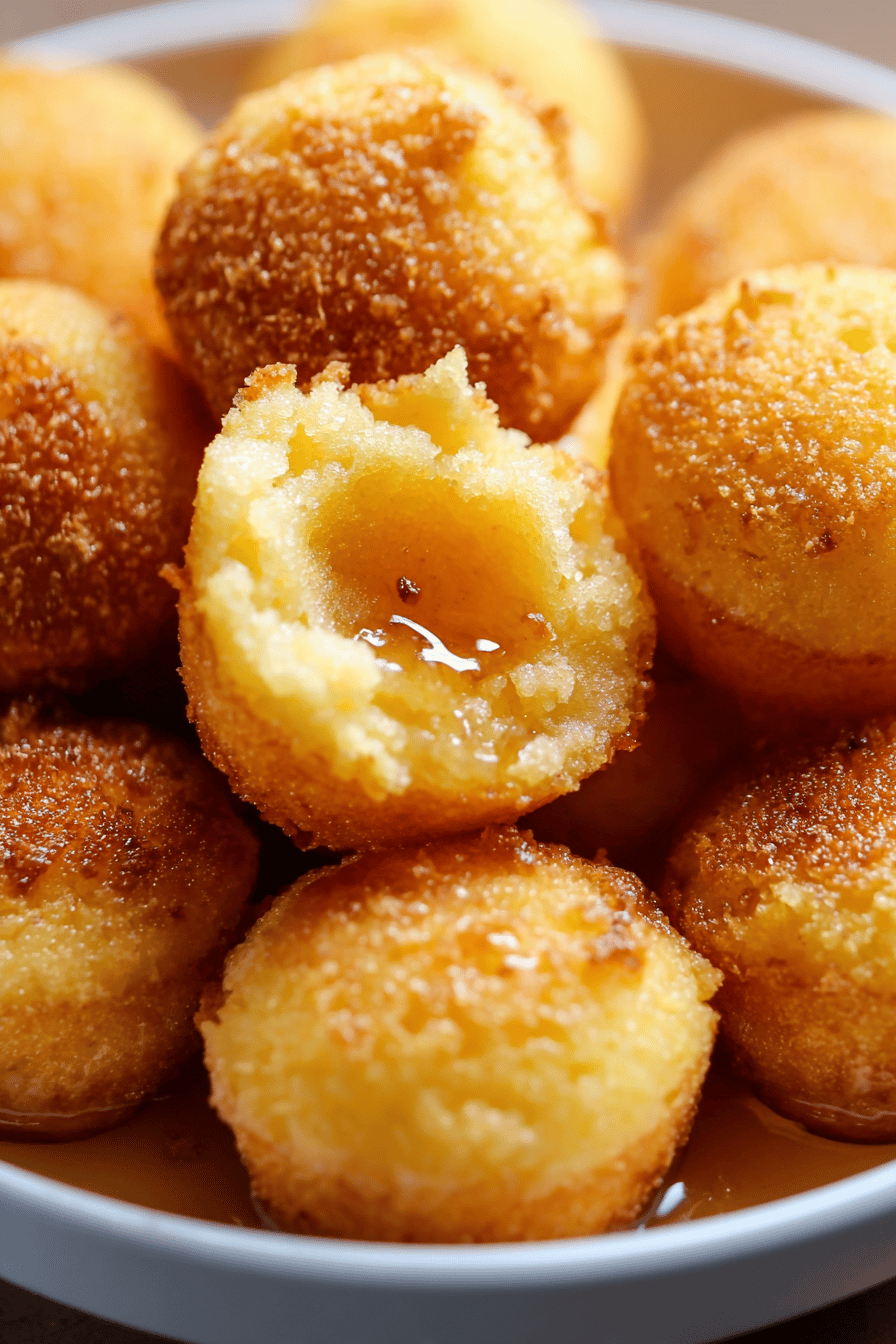 Honey Butter Mini Cornbread Bites