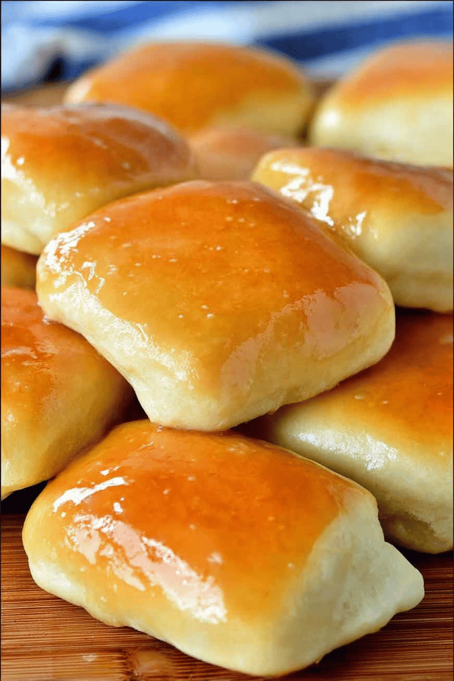 Honey Butter Texas Roadhouse Copycat Rolls