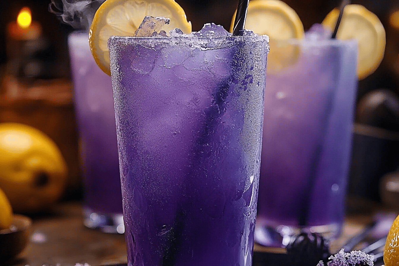 Witches Brew Lemonade Recipe for Halloween