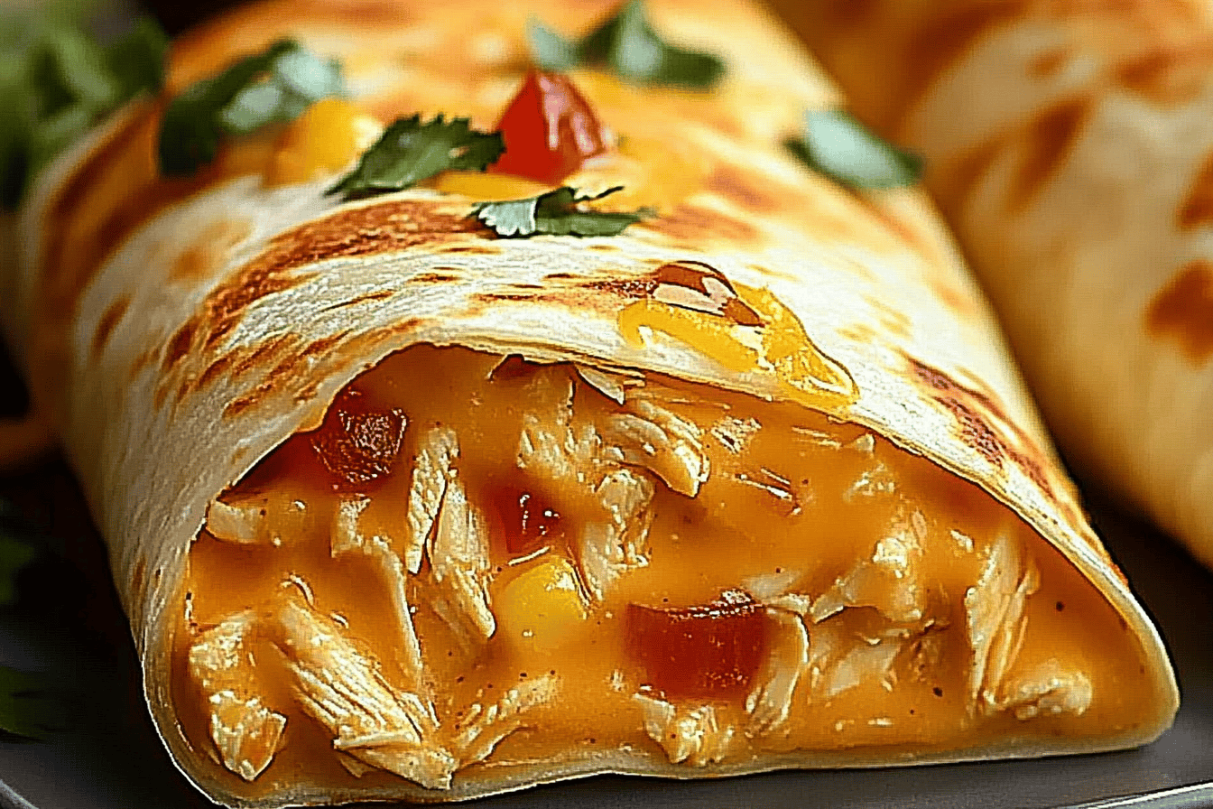 Chi Chi’s Baked Chicken Chimichangas Recipe