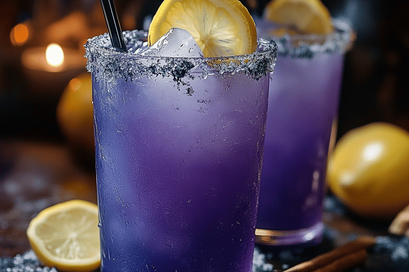 Witches Brew Lemonade Recipe for Halloween