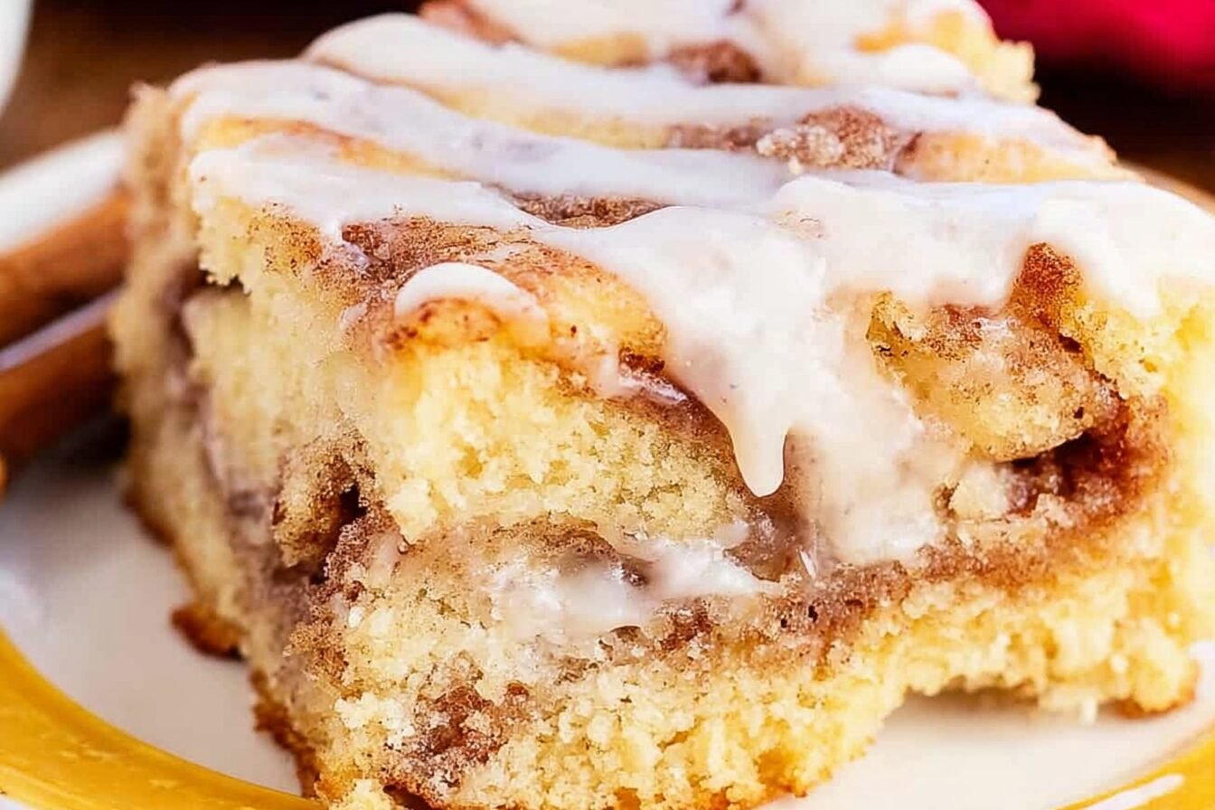 Cinnamon Roll Cake Recipe