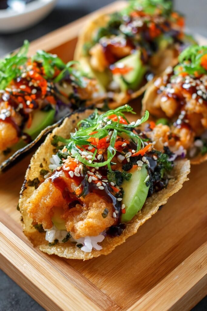 Fusion Sushi Tacos Recipe