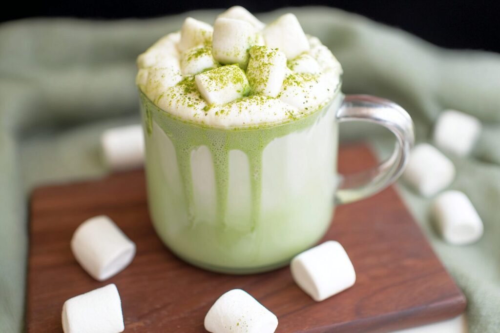 Matcha White Hot Cocoa Delight