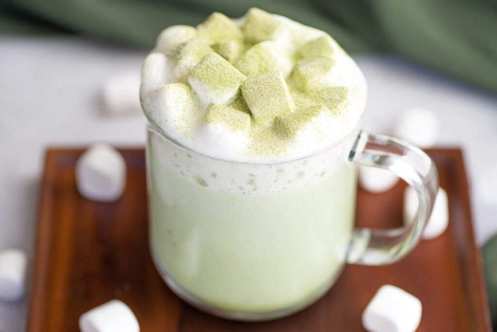 Matcha White Hot Cocoa Delight