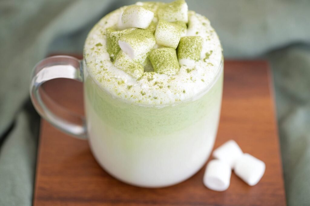 Matcha White Hot Cocoa Delight