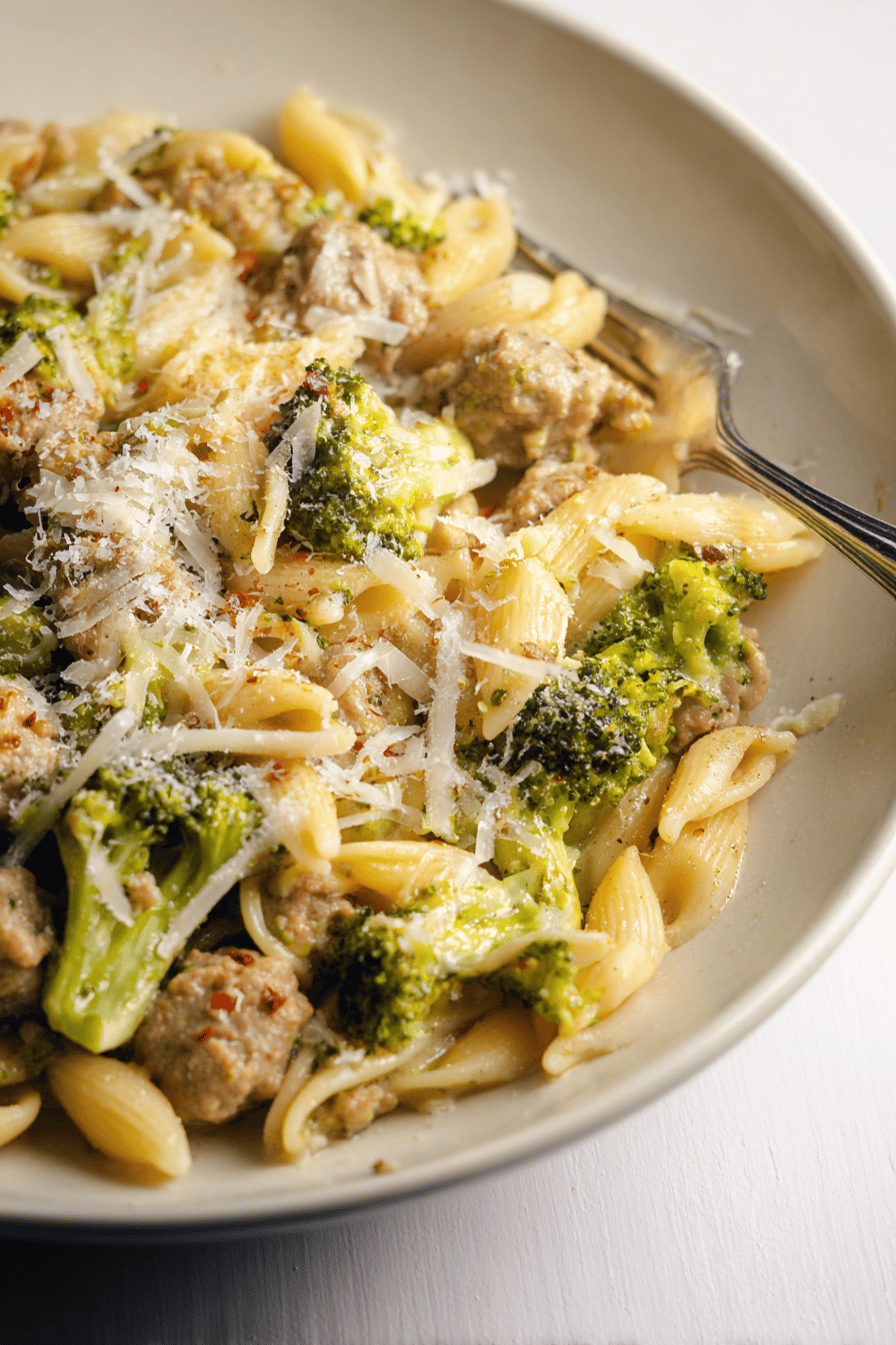 Broccoli Turkey Pasta One-Pot Dinner