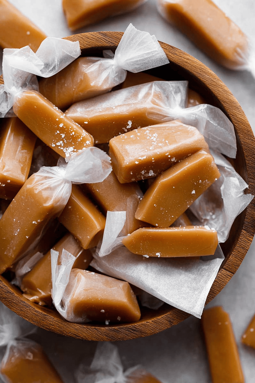 Buttery Soft Homemade Caramels for Holiday Gifting