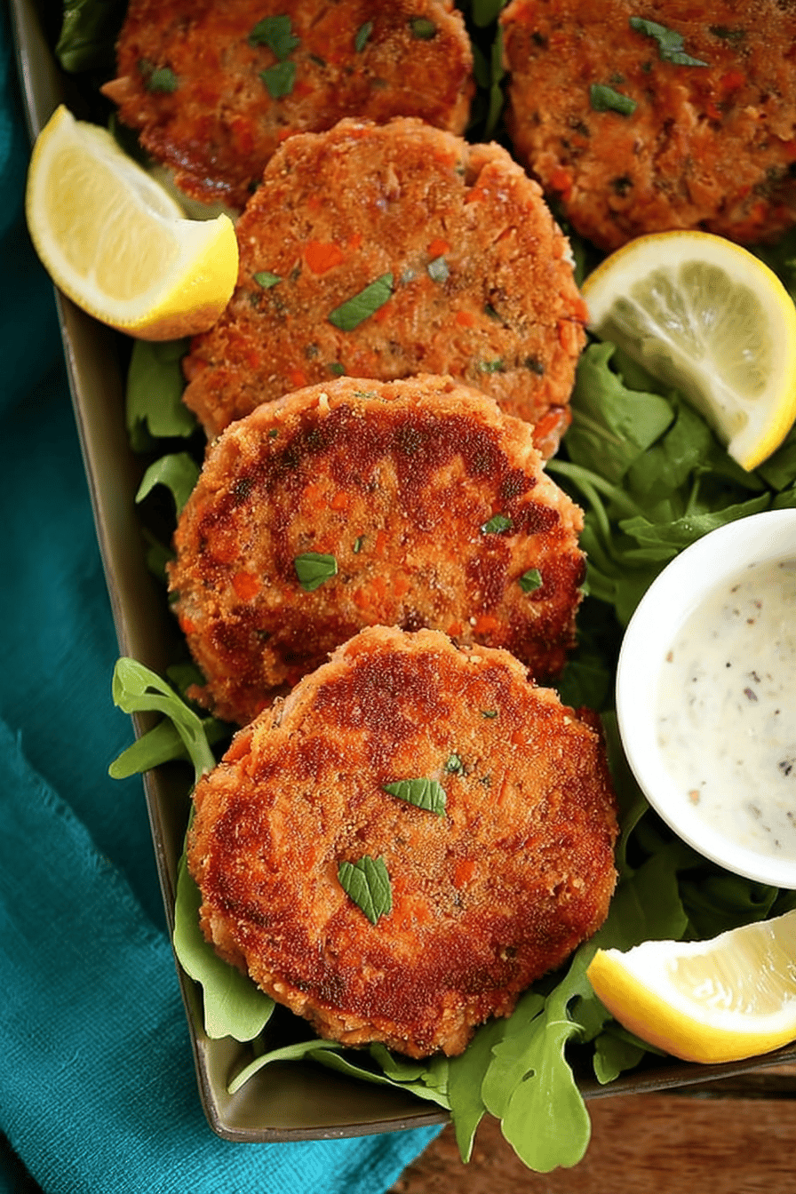 Classic Crispy Salmon Patties for Supper