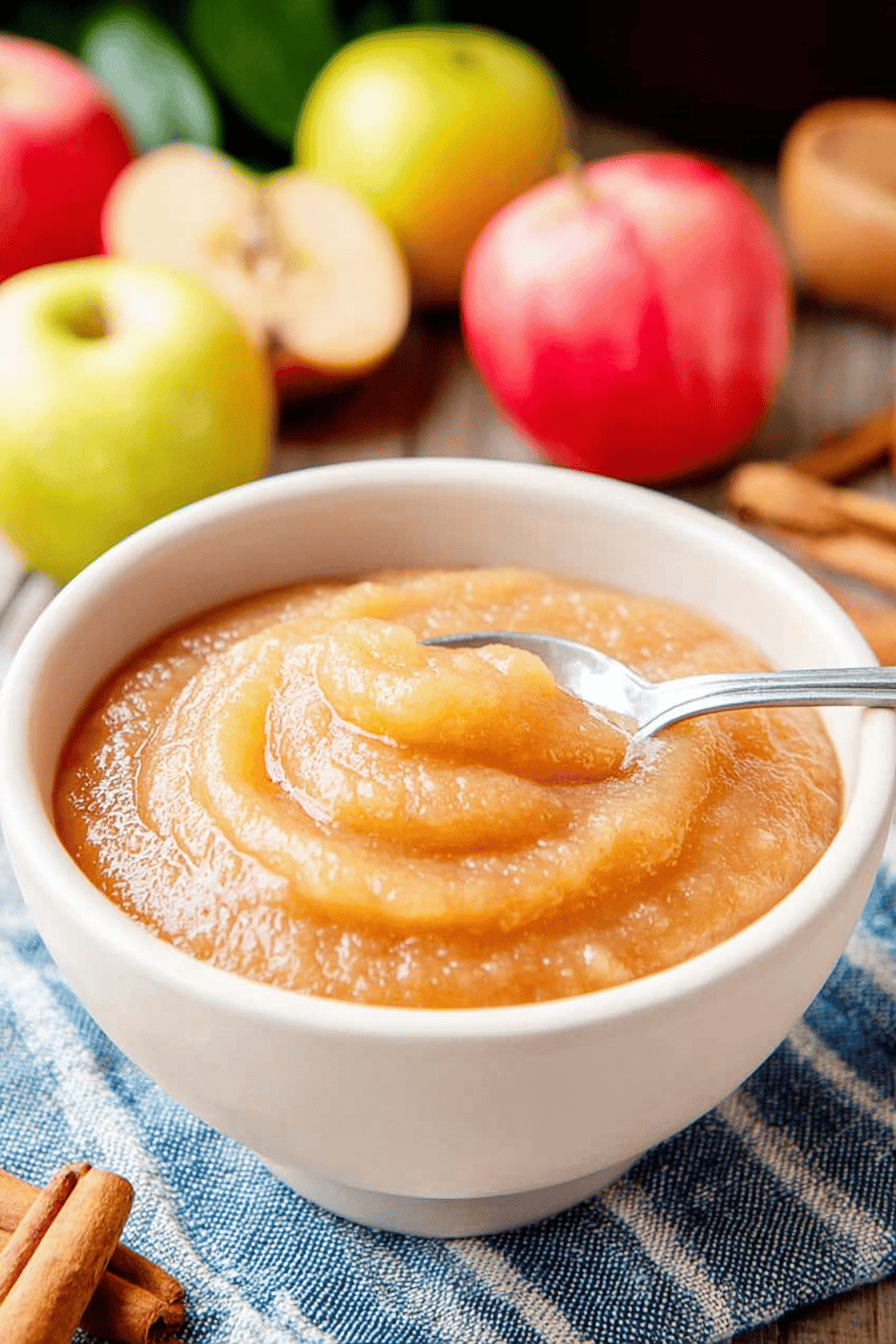 Classic Homemade Applesauce for Fall
