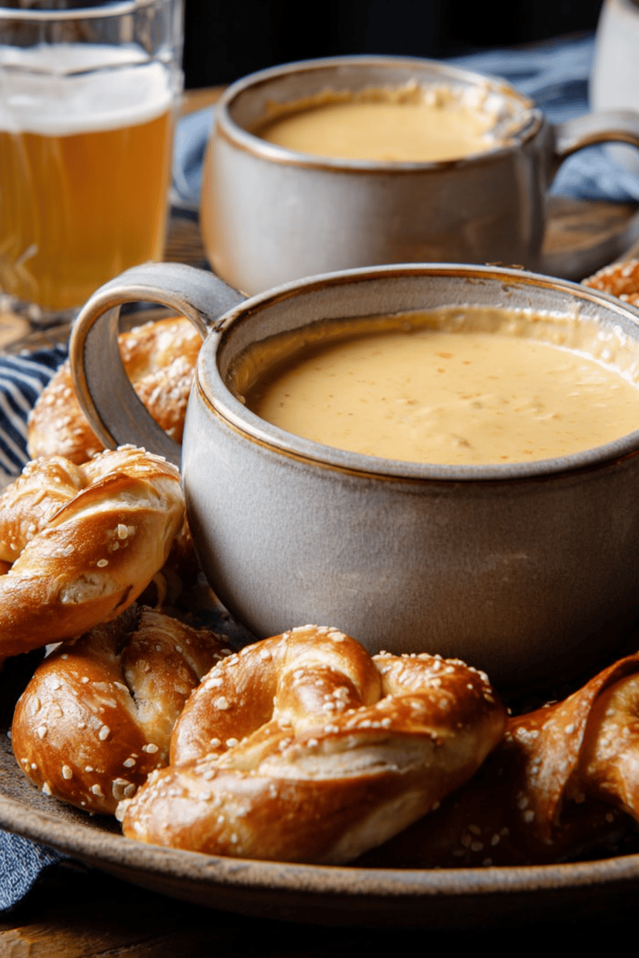 Creamy Beer Cheese Dip for Parties