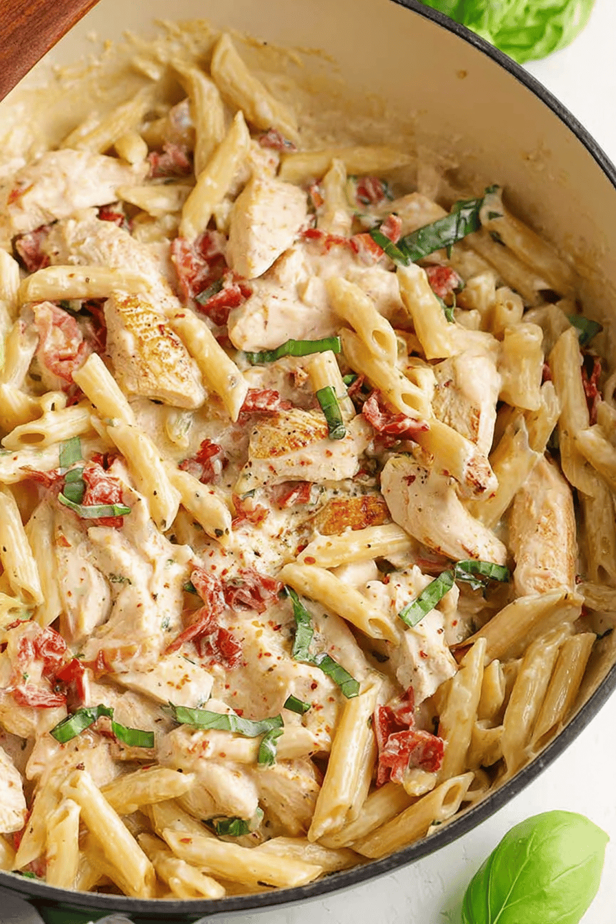 Creamy Marry Me Chicken Pasta Dinner
