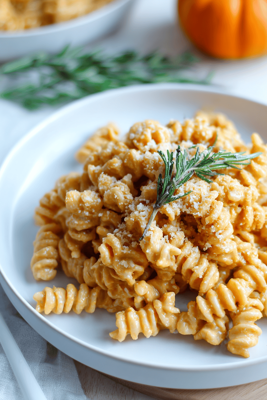 Creamy Pumpkin Mac and Cheese in 20 Minutes