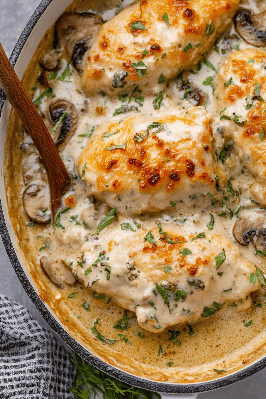 Creamy Tangy Baked Chicken Gloria