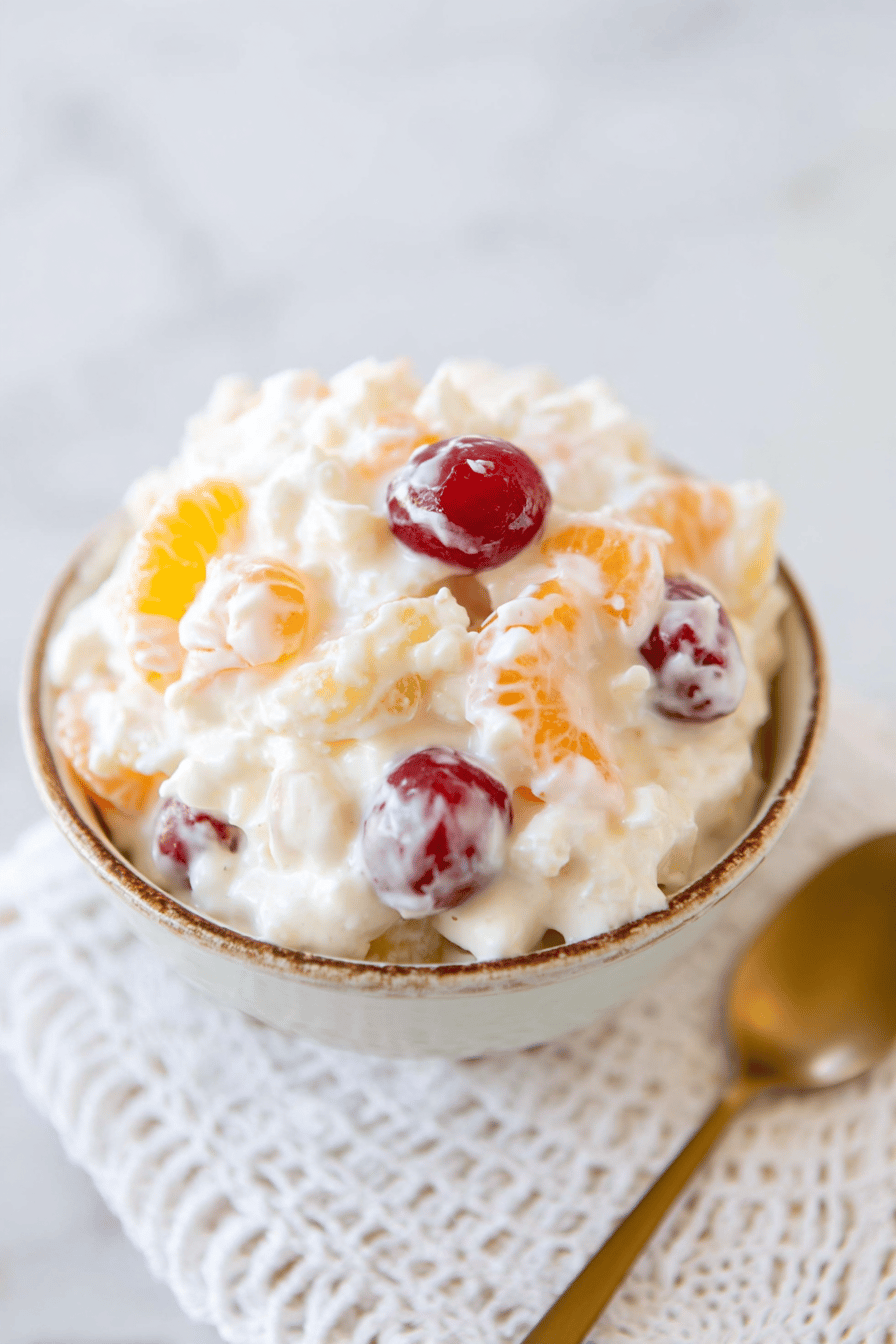 Creamy Vintage Five Cup Fruit Salad