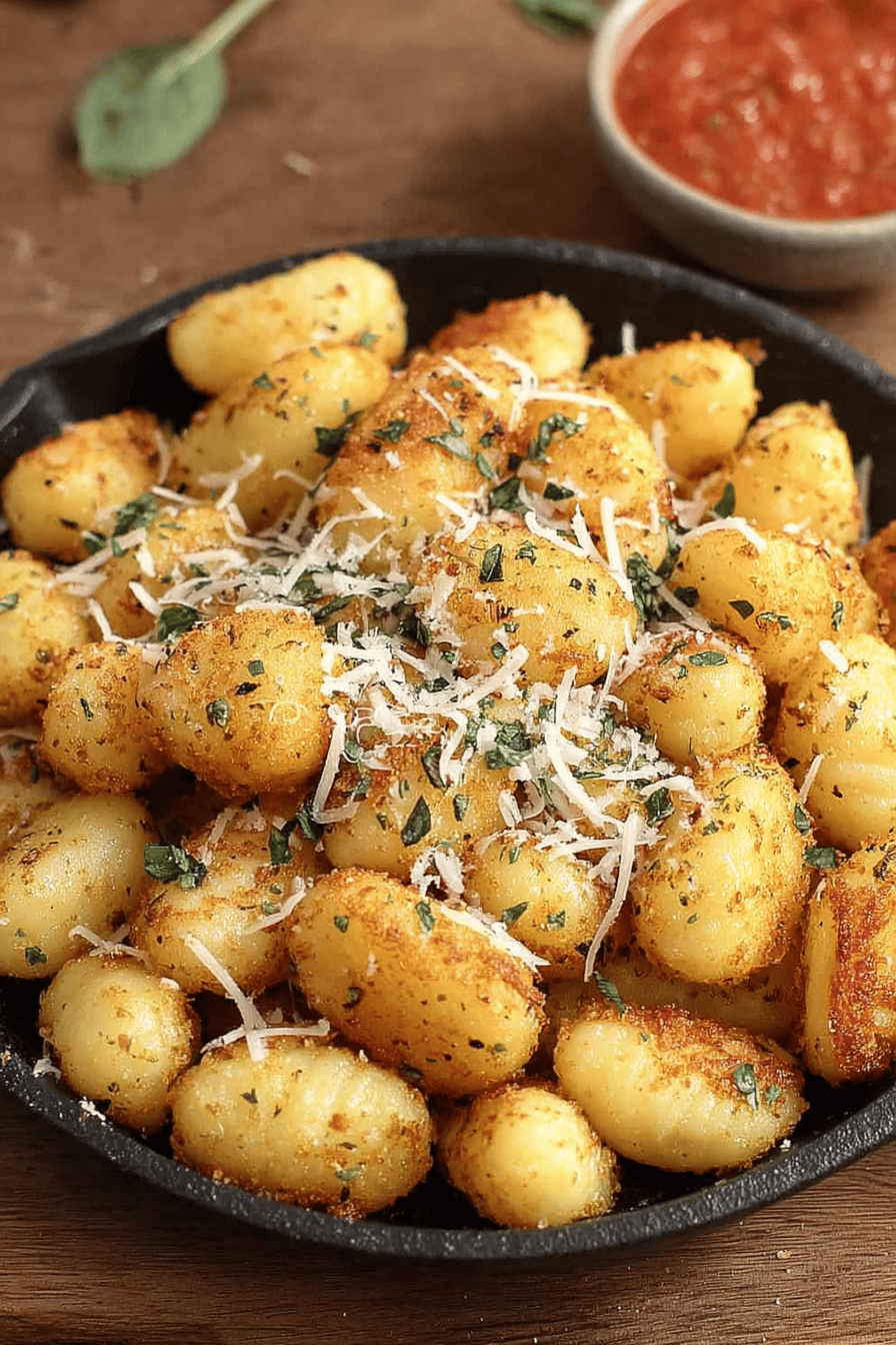 Crispy Air Fryer Gnocchi Bites in 20 Minutes