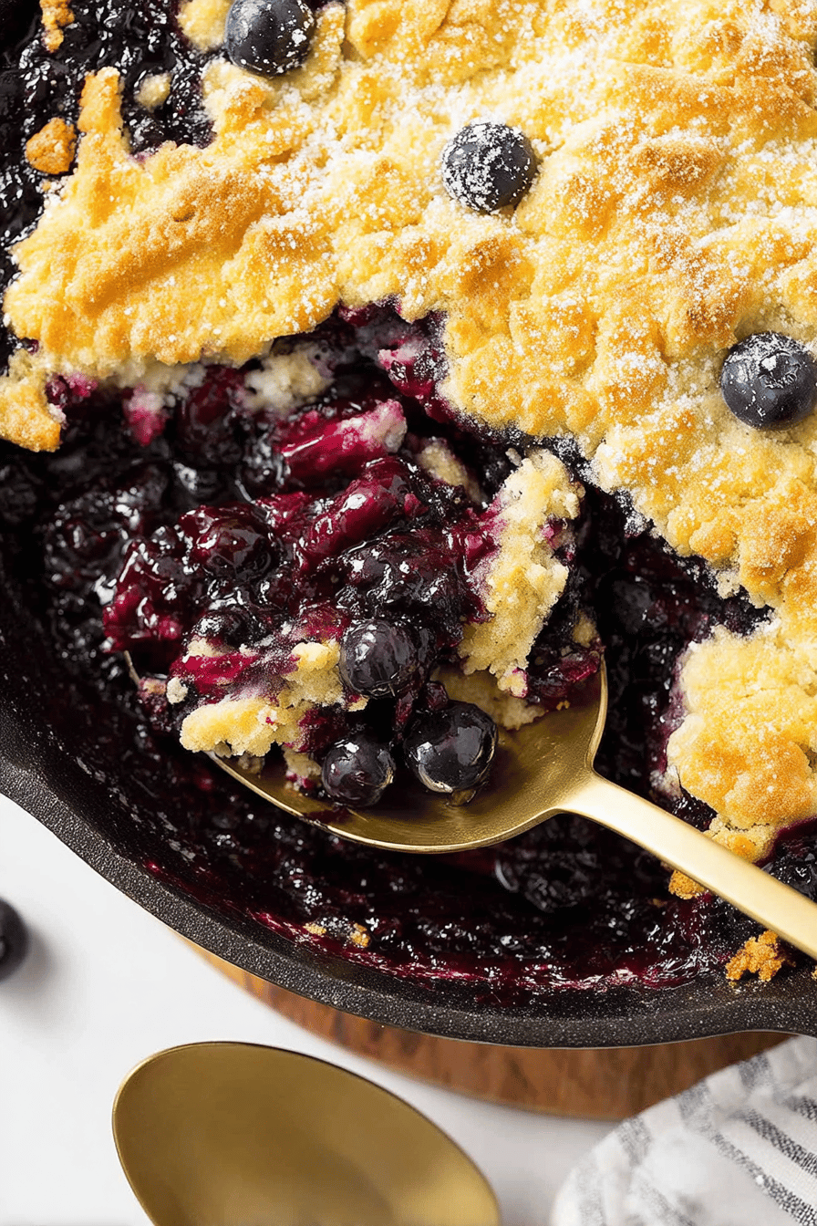Easy Blueberry Dump Cake Delight