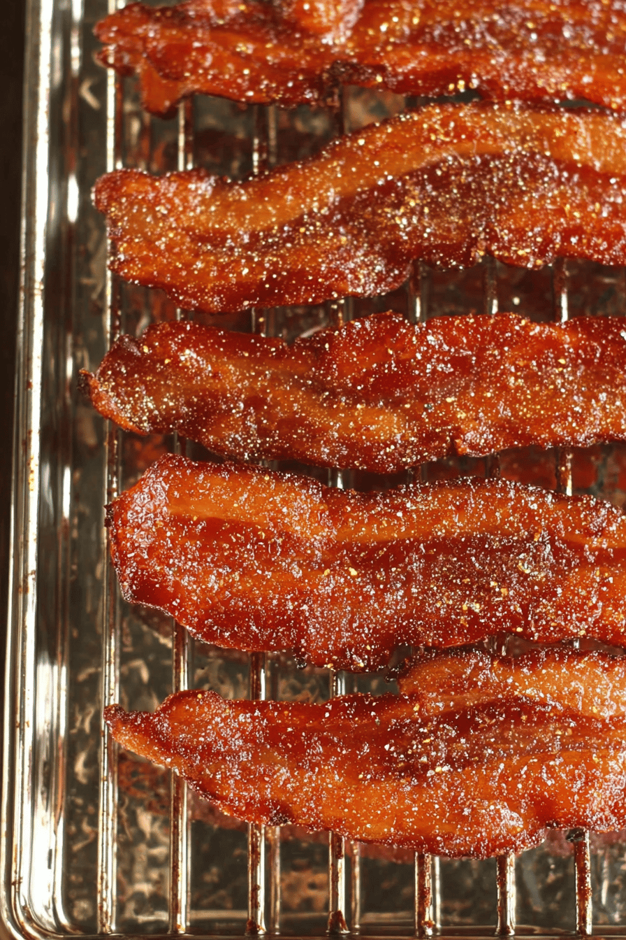 Easy Candied Bacon Snack