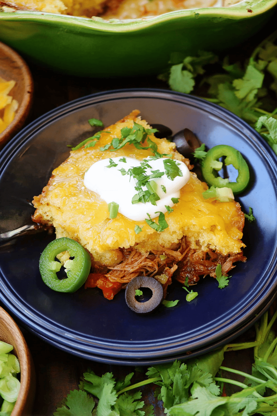 Easy Carnitas Tamale Pie for Busy Nights