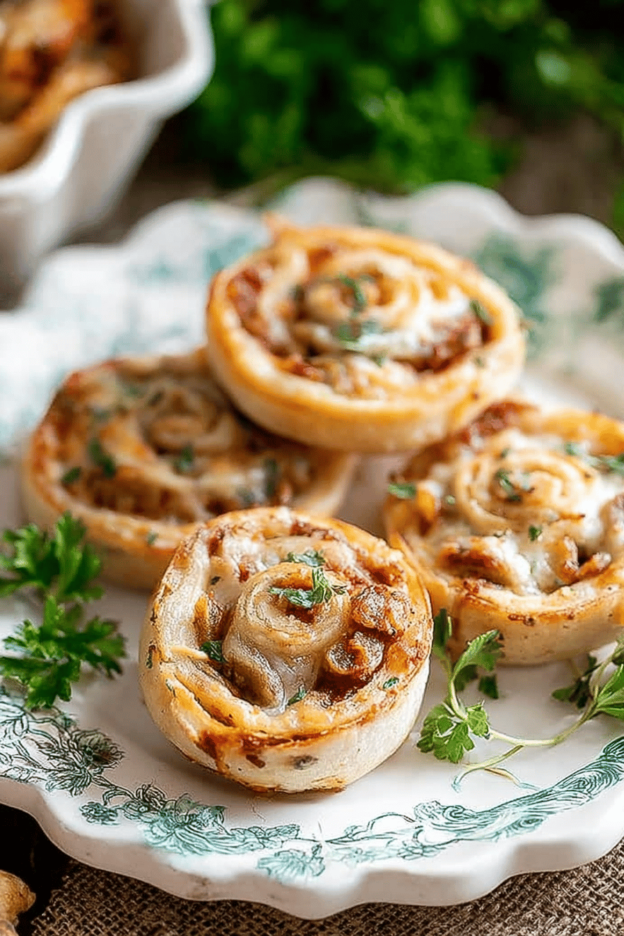 Easy Cheesy Italian Pinwheel Appetizers