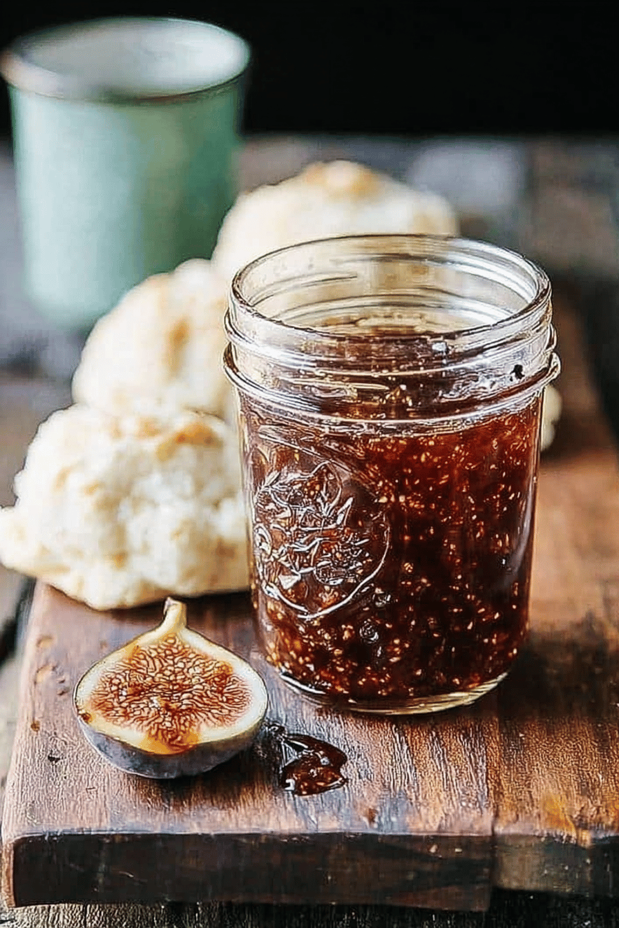 Easy Homemade Fig Preserves Without Pectin