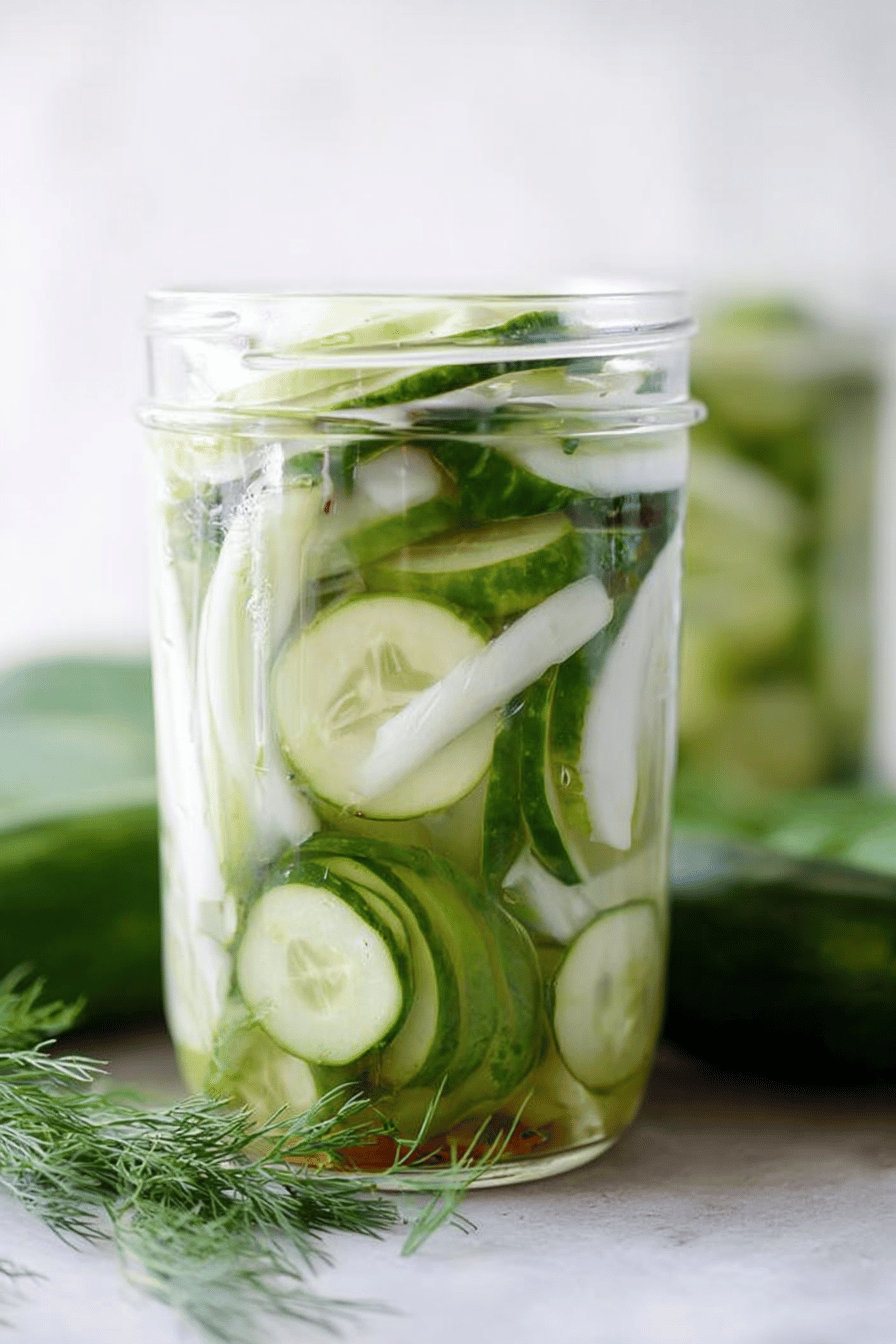 Easy Homemade Refrigerator Dill Pickles