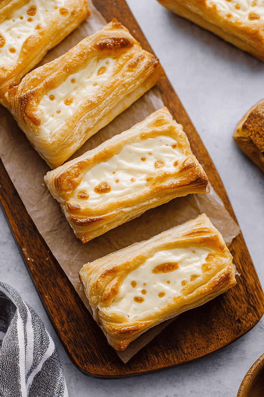 Flaky Puff Pastry Cream Cheese Danish Delight