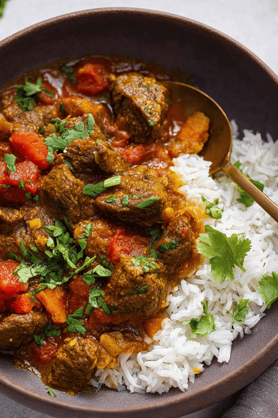 Hearty Beef Curry for Cozy Dinners