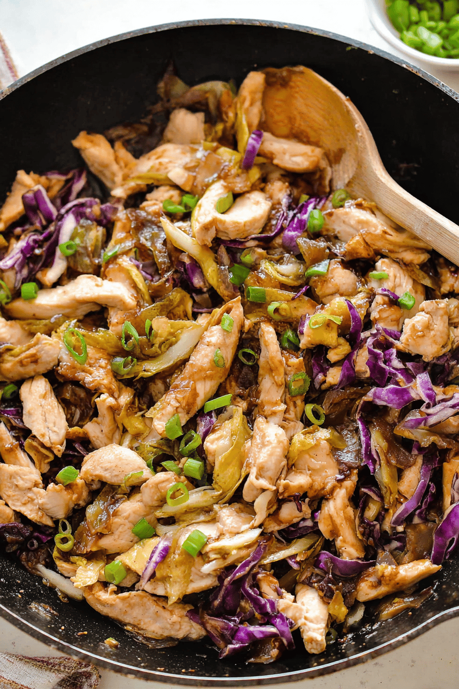 Homemade Moo Shu Chicken Delight