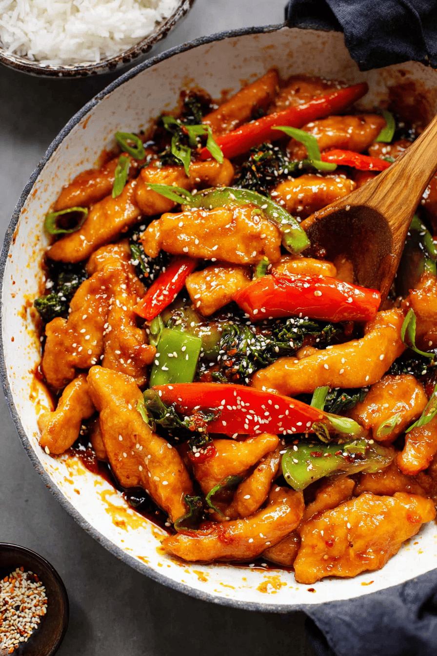 Hunan Chicken: Quick Spicy Homemade Takeout