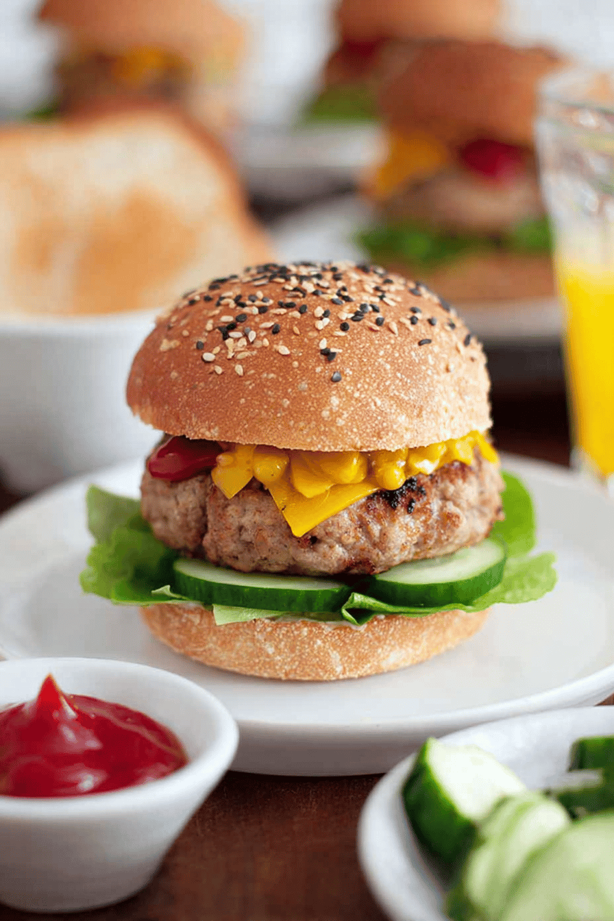 Juicy Turkey Burgers Your Family Will Love