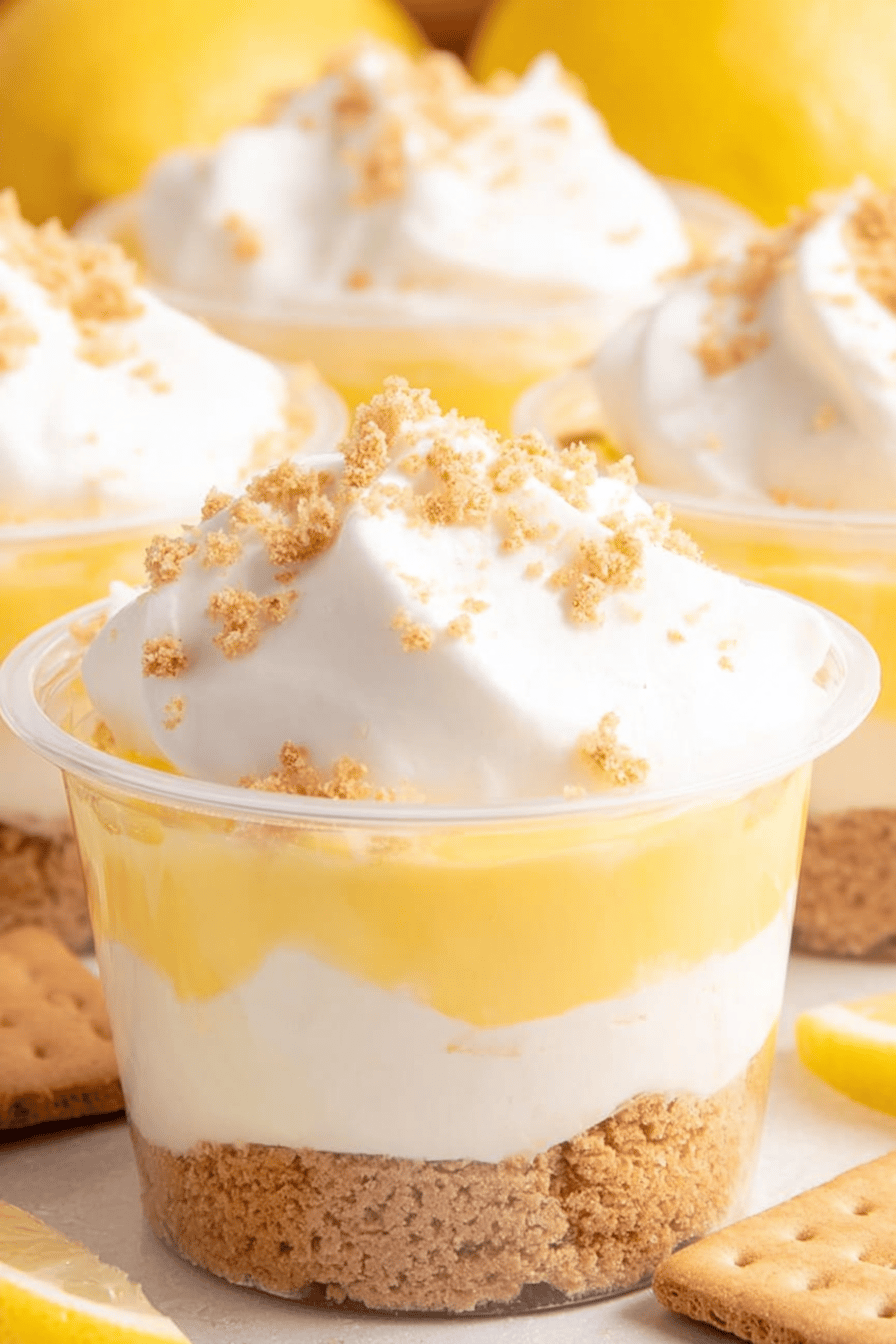 Lemon Cream Graham Cracker Delight