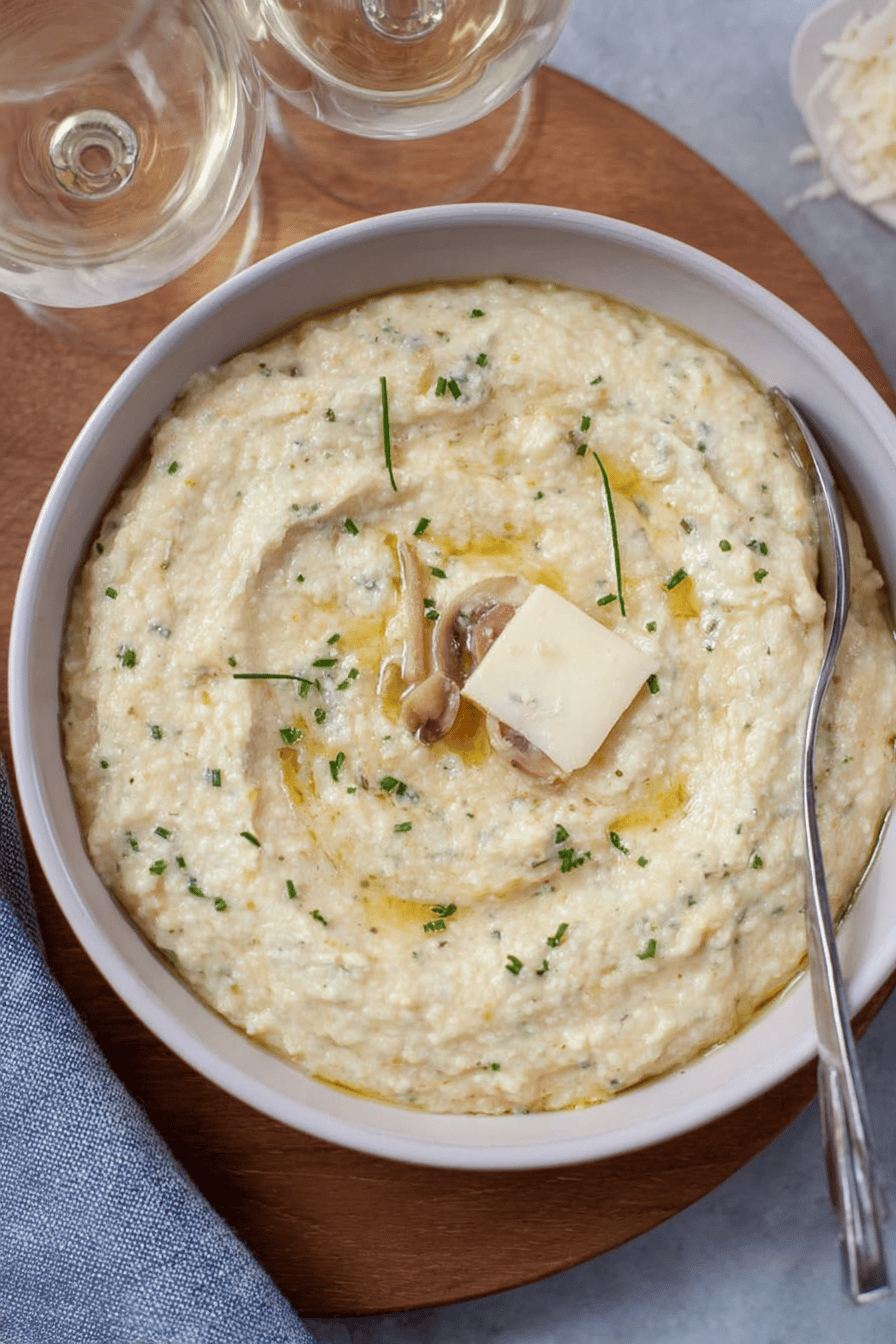 Lightened-Up Cauliflower Potato Mash