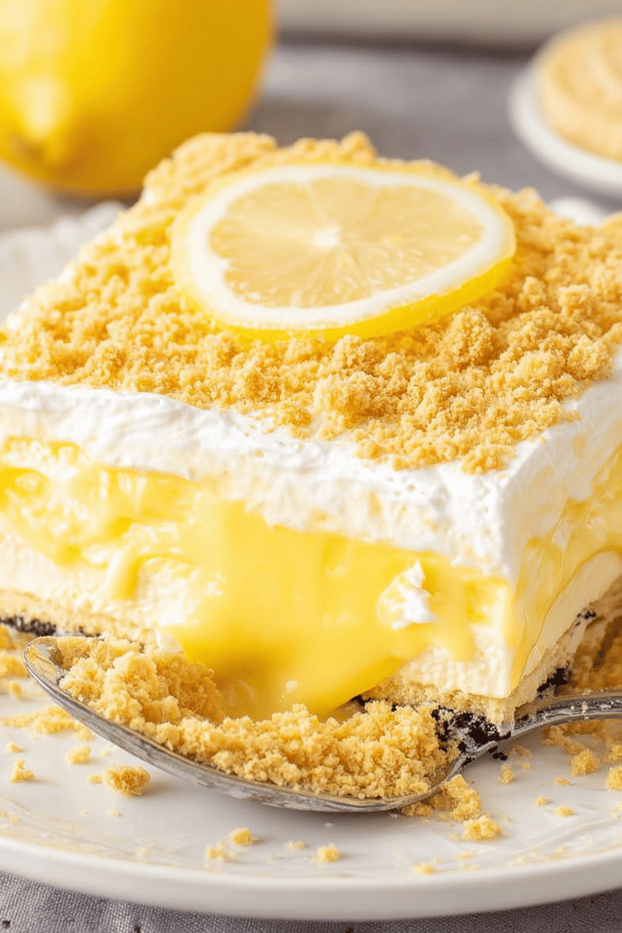 No-Bake Lemon Oreo Dream Dessert