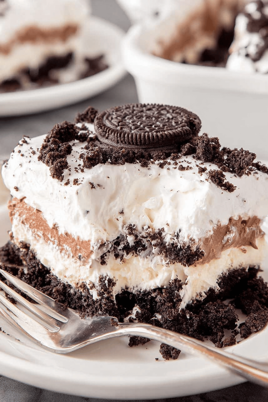 No-Bake Oreo Cookie Cream Delight